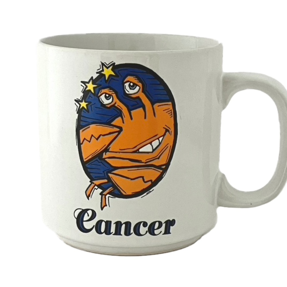 Vintage Zodiac Cancer Mug by Applause 1993
